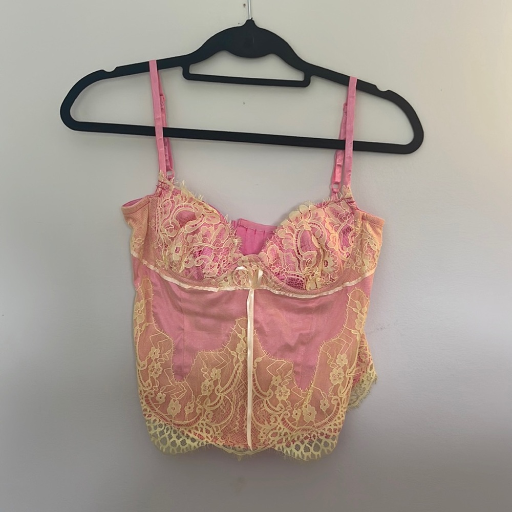 Jaded London PINK LORELAI CORSET